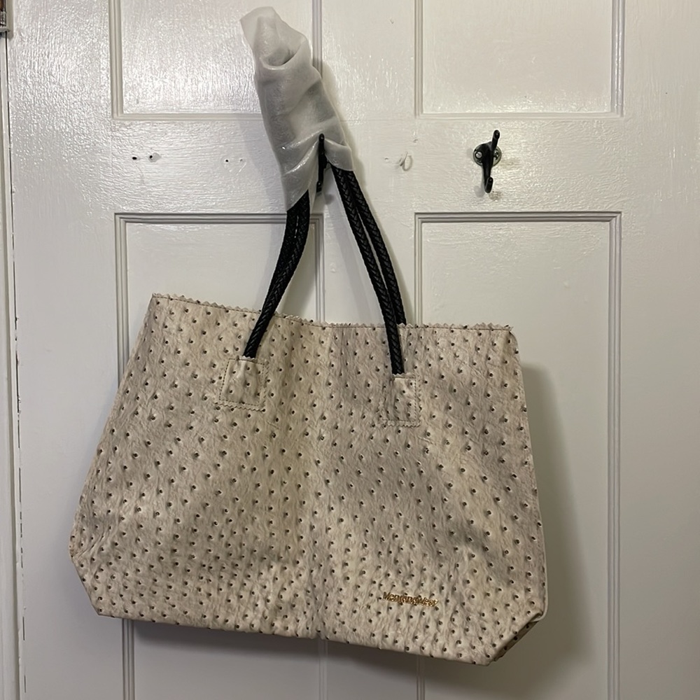 Montana West Bag Purse BIG Shoulder Bag Textured Faux Leather Tote NWT